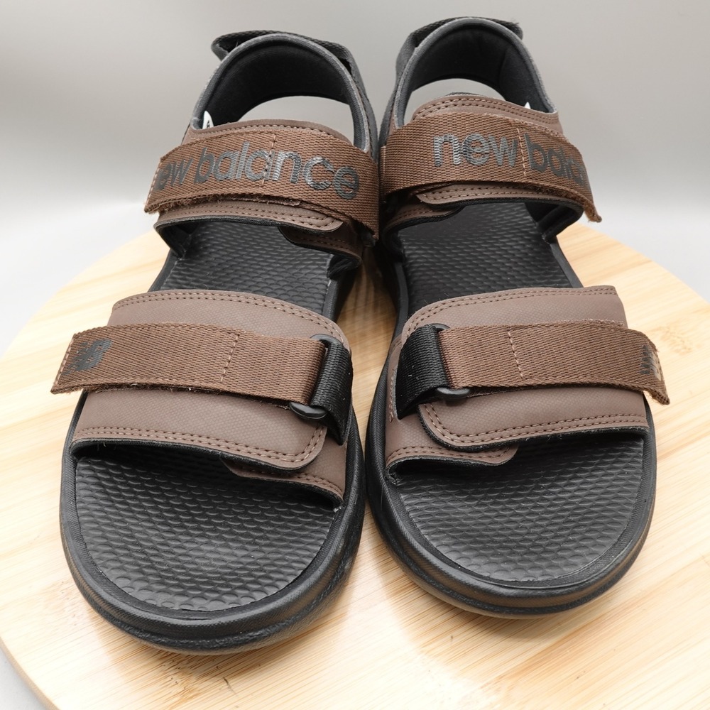 New Balance Sandals Mens 7 Brown Sport Lightweight Outdoors SUA250B1 - Picture 2 of 8